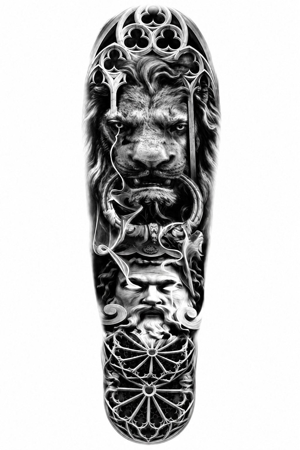 Majesté Gothique - 48 x 17 cm