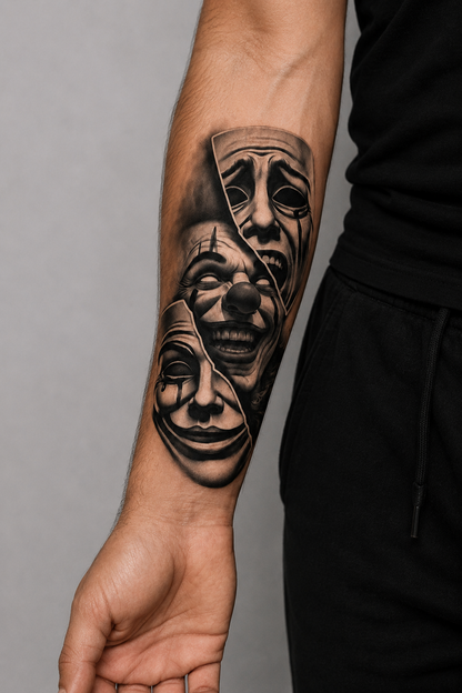 Masques Brisés - 10 x 20 cm