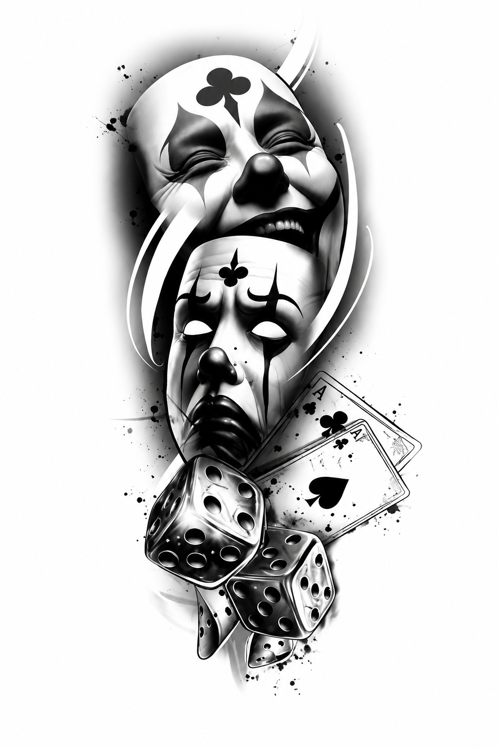 Ace of Chaos - 10 x 20 cm