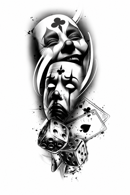 Ace of Chaos - 10 x 20 cm