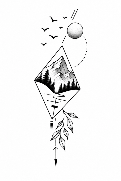 Cristal Montagne - 5 x 17 cm