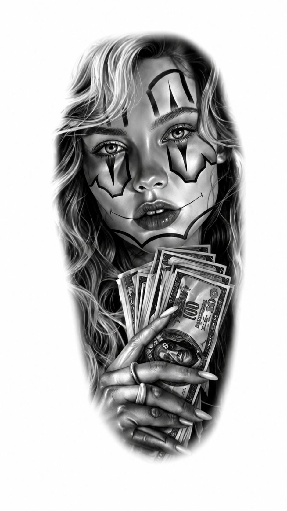 Queen of Fortune - 10 x 20 cm