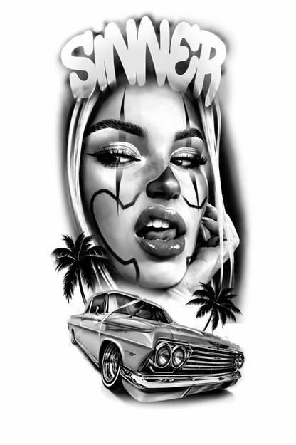 Sinner Queen - 10 x 20 cm