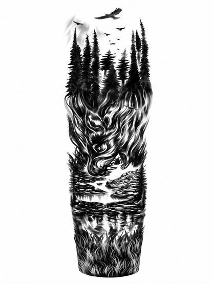 Esprit de la Forêt - 48 x 17 cm