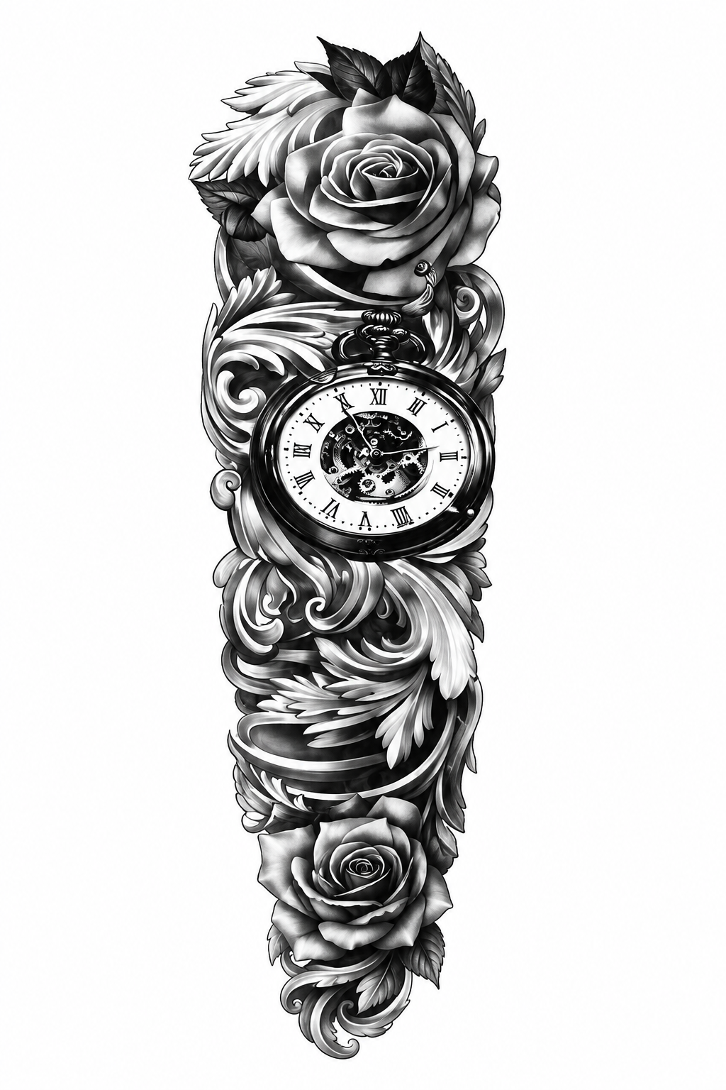 Rose du Temps - 48 x 17 cm