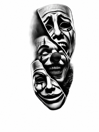 Masques Brisés - 10 x 20 cm